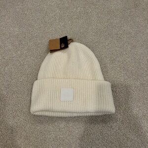NWT The North Face  (Unisex) Urban Patch Beanie, Gardenia White